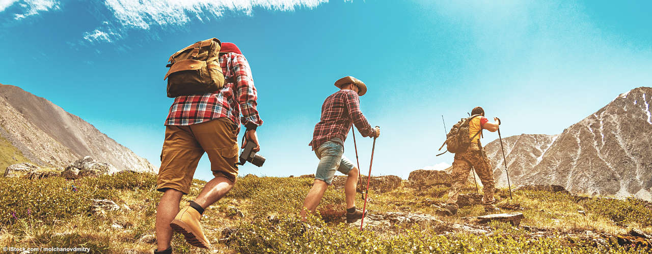 Sich in der Natur bewegen - wichtig für gute Erholung